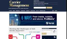 
							         Meeting the Challenges of Self-Service Insurance - Carrier Management								  
							    