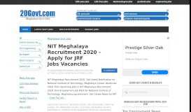 
							         Meghalaya Govt Jobs - Meghalaya Jobs and Employment News ...								  
							    