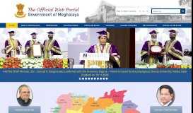 
							         Meghalaya State Portal								  
							    