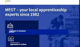 
							         MEGT Australia – Apprenticeships, Traineeships, Recruitment								  
							    