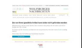 
							         Mehr Geld für die Sitech-Mitarbeiter - VW - Das Werk - Wolfsburger ...								  
							    