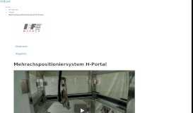 
							         Mehrachspositioniersystem H-Portal - Induux								  
							    