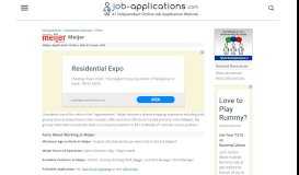 
							         Meijer Application, Jobs & Careers Online - Job-Applications.com								  
							    