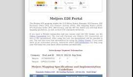 
							         Meijers EDI Portal - Jobisez LLC								  
							    