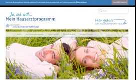 
							         Mein-Hausarztprogramm.de - Ihr Patientenportal								  
							    