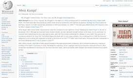 
							         Mein Kampf - Wikipedia								  
							    
