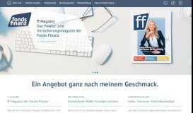 
							         Mein Maklerpool – Fonds Finanz Maklerservice GmbH								  
							    