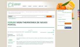 
							         Mein-thermomix.de neues Portal | Thermomix Rezeptwelt								  
							    
