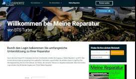 
							         Meine Reparatur | BTS TurboExperten								  
							    