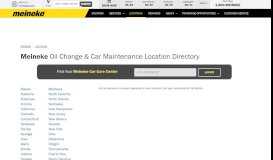 
							         Meineke Auto Shop Near Me - Location Directory								  
							    