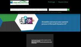 
							         Mekorma - Software You Trust. Service You Love.								  
							    