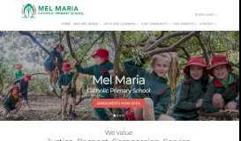 
							         Mel Maria Catholic Primary School » Home								  
							    