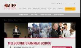 
							         Melbourne Grammar School - Scholarships - Australian Indigenous ...								  
							    