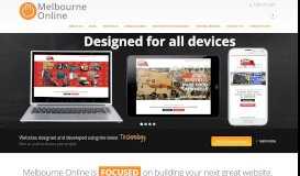 
							         Melbourne Online - Development for Web Design Melbourne, Search ...								  
							    