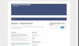 
							         Melbourne Polytechnic Student Portal Login-www ... - Stevo's Portal								  
							    
