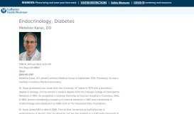 
							         Meletios Karas, DO, Endocrinology, Diabetes at Lutheran Health ...								  
							    