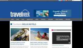 
							         Melia Hotels Archives - Page 3 of 3 - Travelweek								  
							    