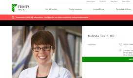 
							         Melinda Picard, MD - Trinity Health								  
							    
