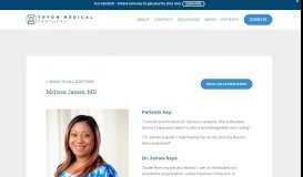 
							         Melissa James, MD - Tryon Medical Partners								  
							    