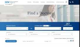 
							         MelroseWakefield Healthcare: Search Results								  
							    