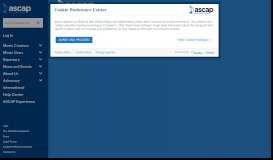 
							         Member Access - ascap								  
							    
