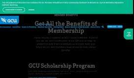 
							         Member Benefits | GCU								  
							    