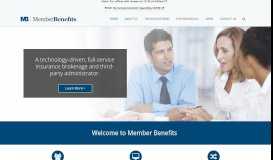 
							         Member Benefits: Insurance and Benefit Needs for Associations								  
							    