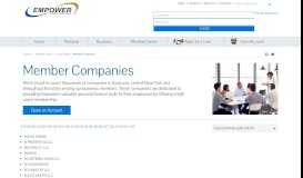 
							         Member Companies | NY Credit Union Business Membership | EFCU								  
							    