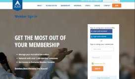 
							         Member Dashboard - Accreditation Council for Business Schools and ...								  
							    