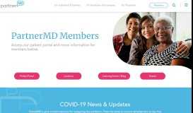 
							         Member Information | Patient Portal | PartnerMD								  
							    