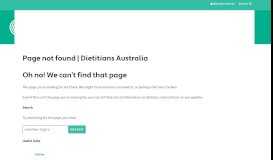 
							         Member Login – Dietitians Association of Australia								  
							    