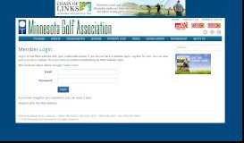 
							         Member Login - MNGolf.org - Minnesota Golf Association								  
							    