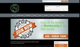 
							         Member Login | RNA Society								  
							    