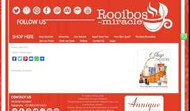 
							         Member Login - Rooibos-Miracle ~ Independent Annique ...								  
							    