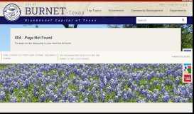 
							         Member Online Account Manager - City Of Burnet Texas								  
							    