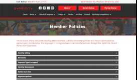 
							         Member Policies – Gymfinity								  
							    