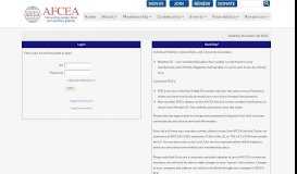 
							         Member Portal - AFCEA International								  
							    