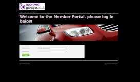 
							         Member Portal | Approved Garages								  
							    