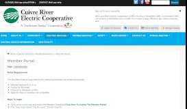 
							         Member Portal | Cuivre River Electric Cooperative, Inc.								  
							    