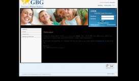 
							         Member Portal - Global Benefits Group - GBG.com								  
							    