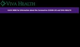 
							         Member Portal - VIVA Health								  
							    