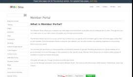 
							         Member Portal - Zoho Sites								  
							    