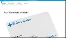 
							         Member Privileges - Pacific Blue Cross								  
							    