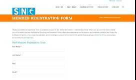 
							         Member Registration Form - California Health Care Safety Net Institute								  
							    