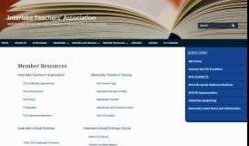 
							         Member Resources – Interlake Teachers' Association								  
							    