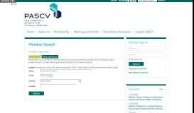 
							         Member Search - Pan American Society for Clinical Virology								  
							    