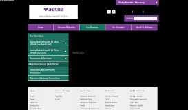 
							         Member Secure Web Portal | Aetna Better Health of Ohio								  
							    