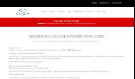 
							         Member Self Service Informational Guide | ClubSport Health ...								  
							    