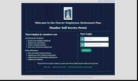
							         Member Self Service Portal								  
							    