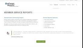 
							         Member Service Reports - OnCorps Reports								  
							    